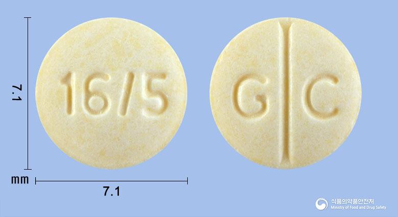 칸데디핀정16/5밀리그램