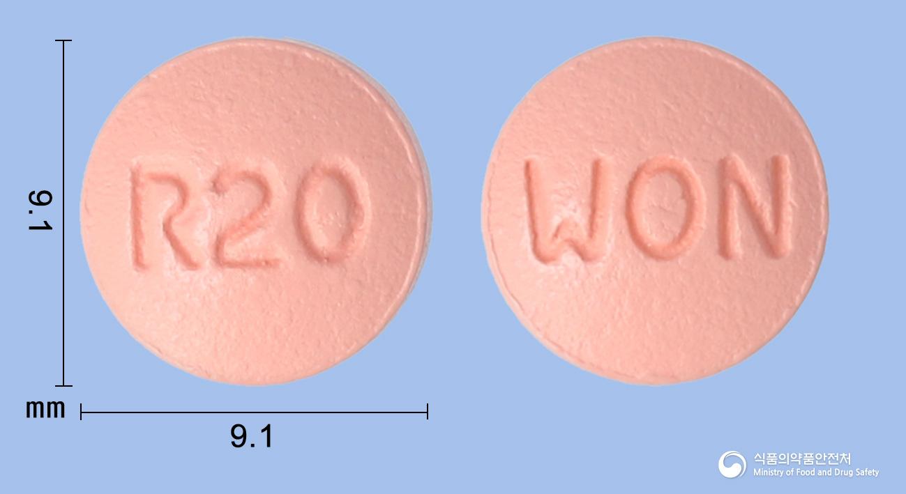 로바원정20밀리그램(로수바스타틴칼슘)