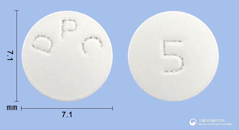 도네틴정5밀리그램(도네페질염산염일수화물)