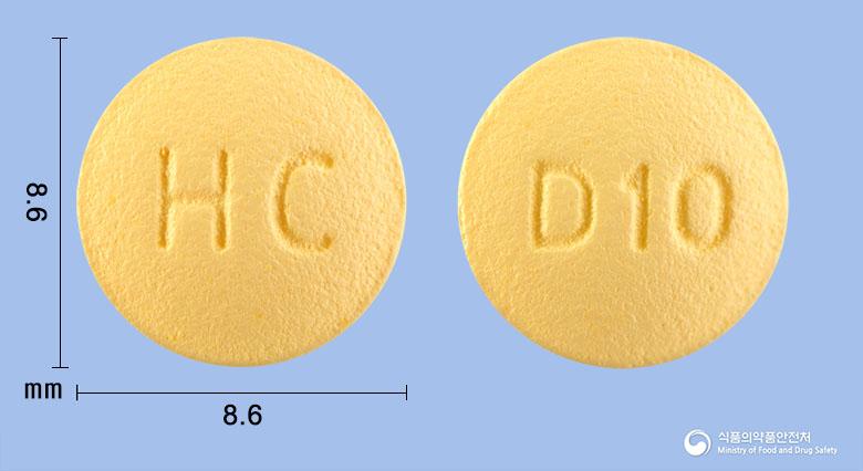 휴네페질정10밀리그램(도네페질염산염수화물)