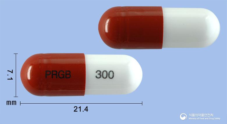 프리가바캡슐300밀리그램(프레가발린)