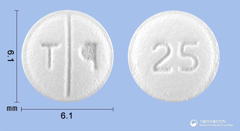 토피큐정25밀리그램(토피라메이트)