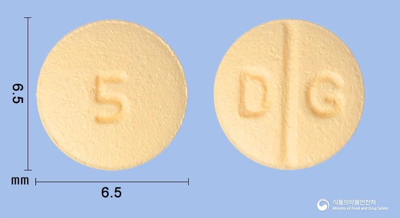 다파론정5밀리그램(다파글리플로진비스L-프롤린)