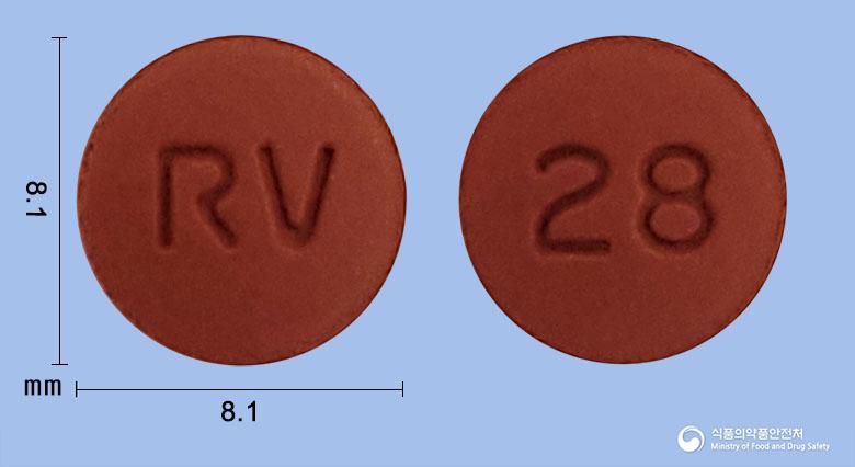 로바르탄정20/80밀리그램