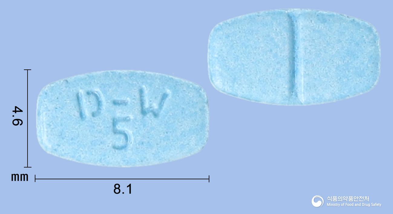 아리피코정5밀리그램(아리피프라졸(미분화))