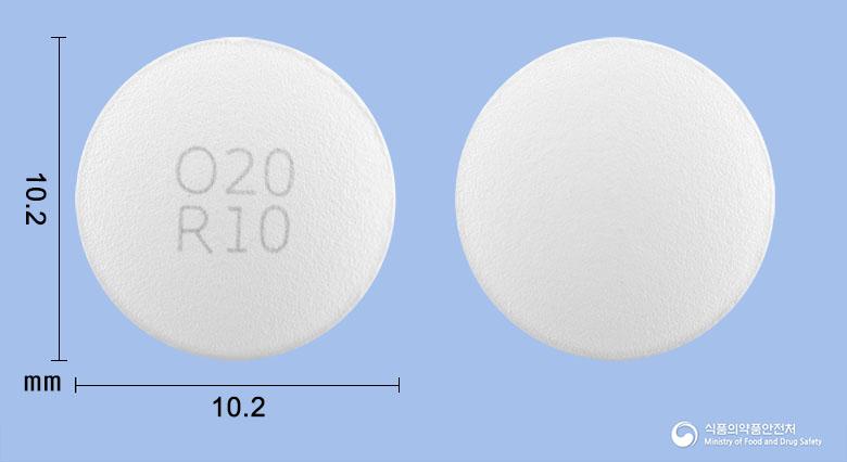 올르메틴정20/10밀리그램