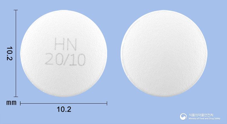 올프로정20/10밀리그램