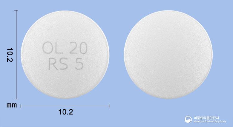 젤로스타정20/5밀리그램