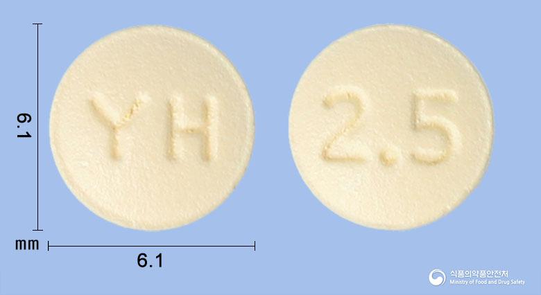유한리바록사반정2.5밀리그램