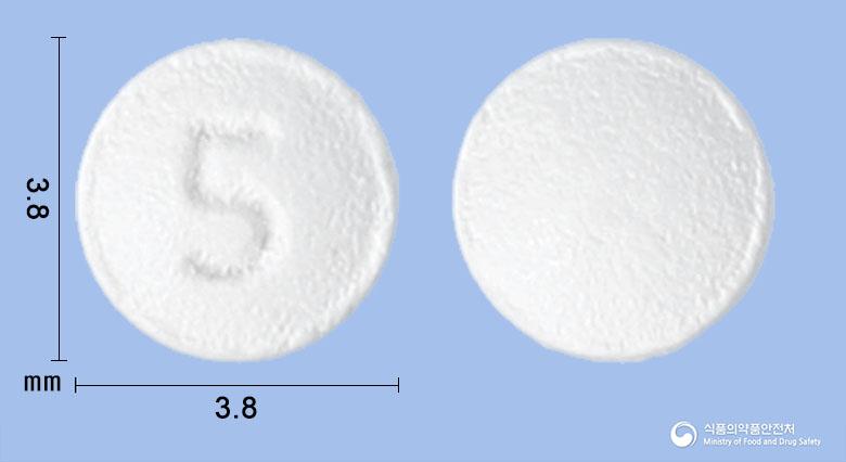 와킥스필름코팅정5밀리그램(피톨리산트염산염)