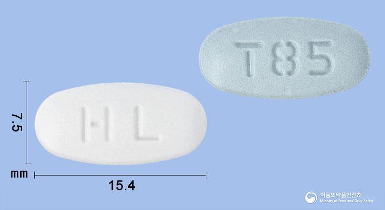 로디엔티정80/5밀리그램(텔미사르탄, 에스암로디핀니코틴산염)