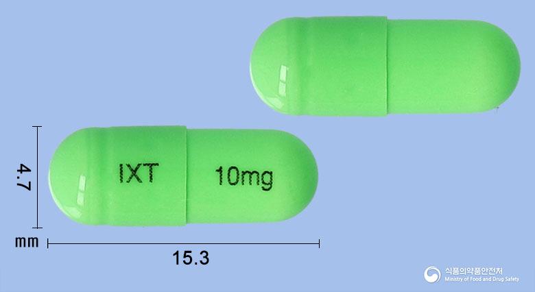 아이세틴캡슐10밀리그램(플루옥세틴염산염)