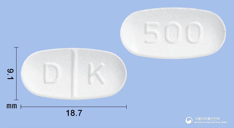 도베코정500밀리그램(도베실산칼슘수화물)