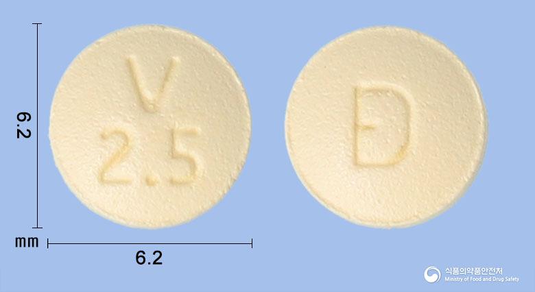바렐토정2.5밀리그램(리바록사반)