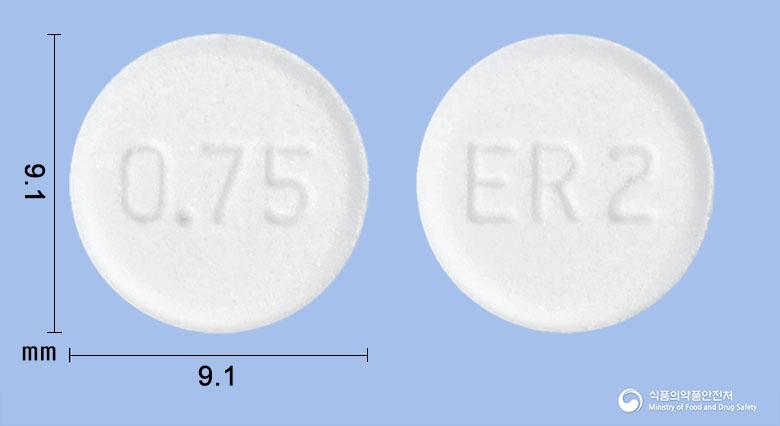 피디펙솔서방정0.75밀리그램(프라미펙솔염산염일수화물)