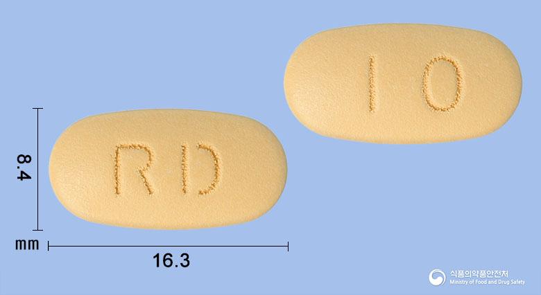 라베올듀오정10/500밀리그램(라베프라졸나트륨,탄산수소나트륨)
