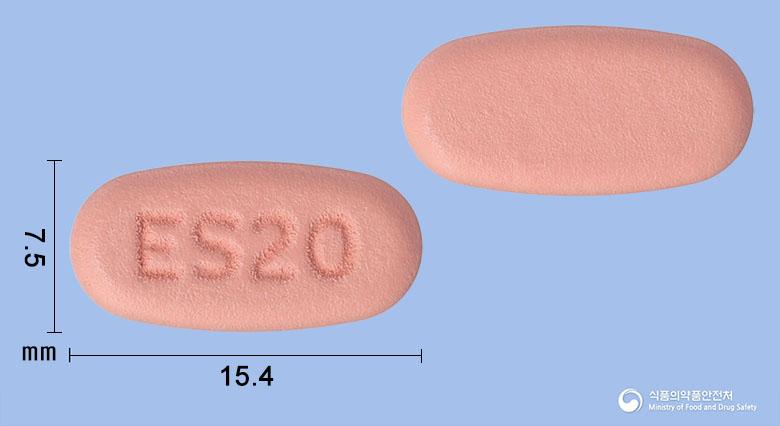 에소메졸플러스정20/350밀리그램