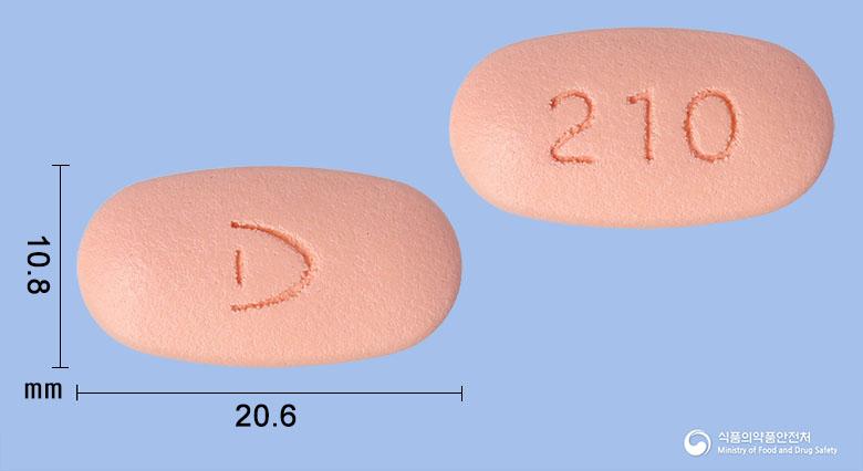 테넬라엠서방정20/1000밀리그램(테네리글립틴염산염수화물, 메트포르민염산염)