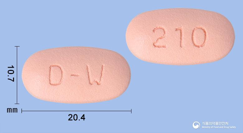 테디엠메트서방정20/1000밀리그램