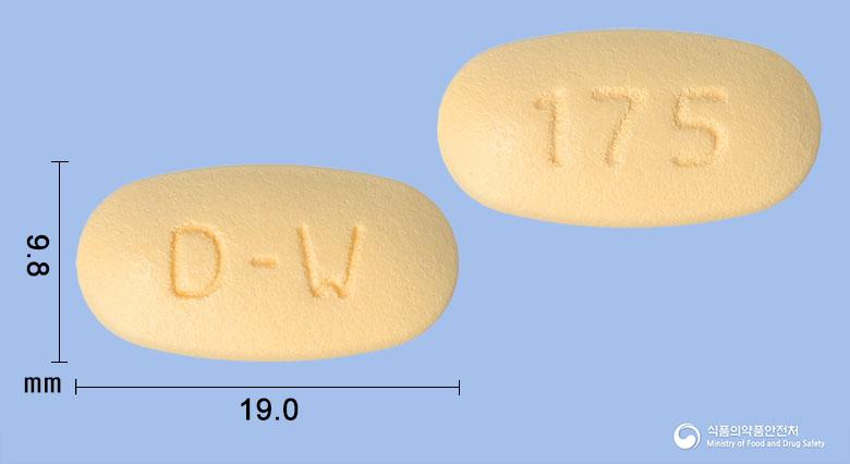 테디엠메트서방정10/750밀리그램