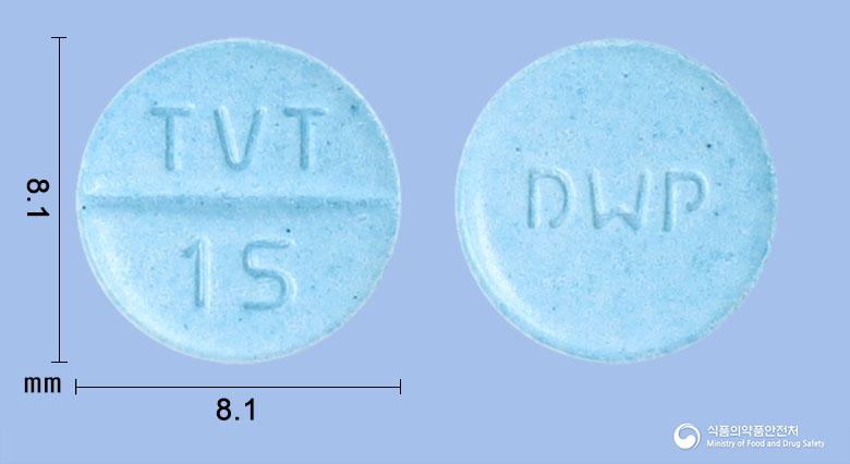 톨비스정15밀리그램(톨밥탄)