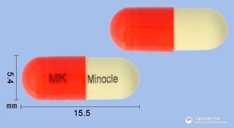 미노클캡슐50밀리그램(미노사이클린염산염)