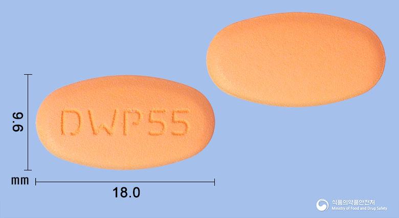 다파원엠서방정5/500밀리그램