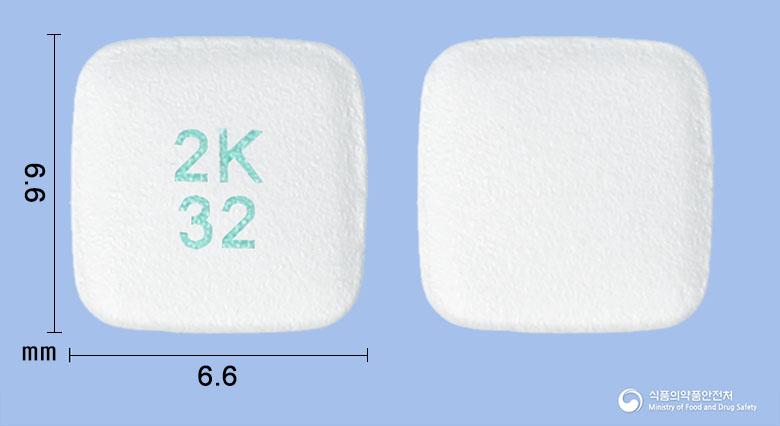 건카브정30/2.5밀리그램