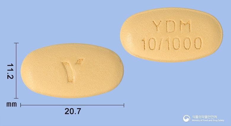 유다파듀오서방정10/1000밀리그램