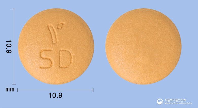 유시다파정10/100밀리그램(다파글리플로진,시타글립틴)
