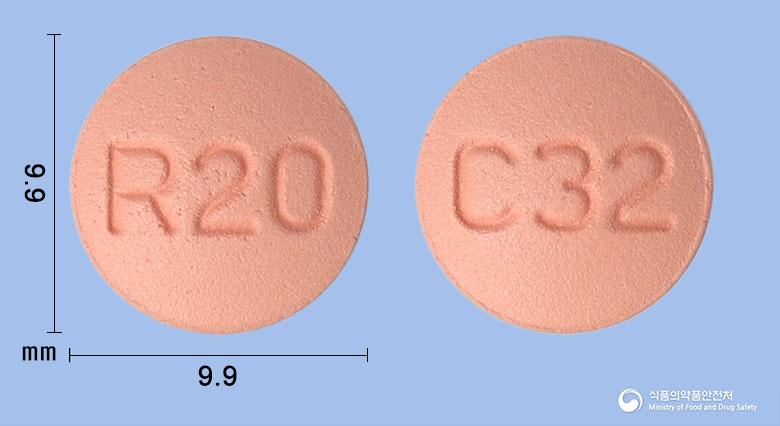 한화로칸정 20/32밀리그램(로수바스타틴칼슘, 칸데사르탄실렉세틸)