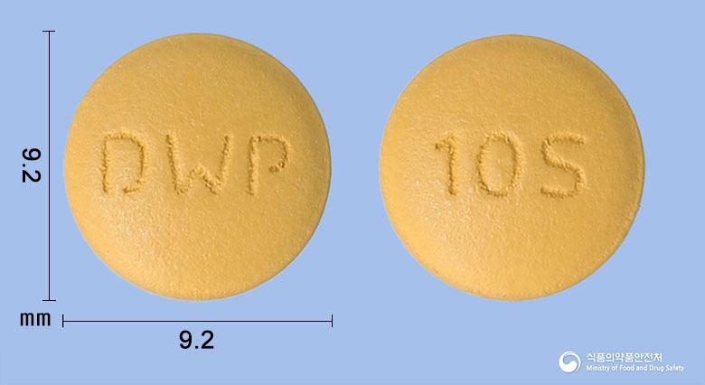 다파시타정10/100밀리그램
