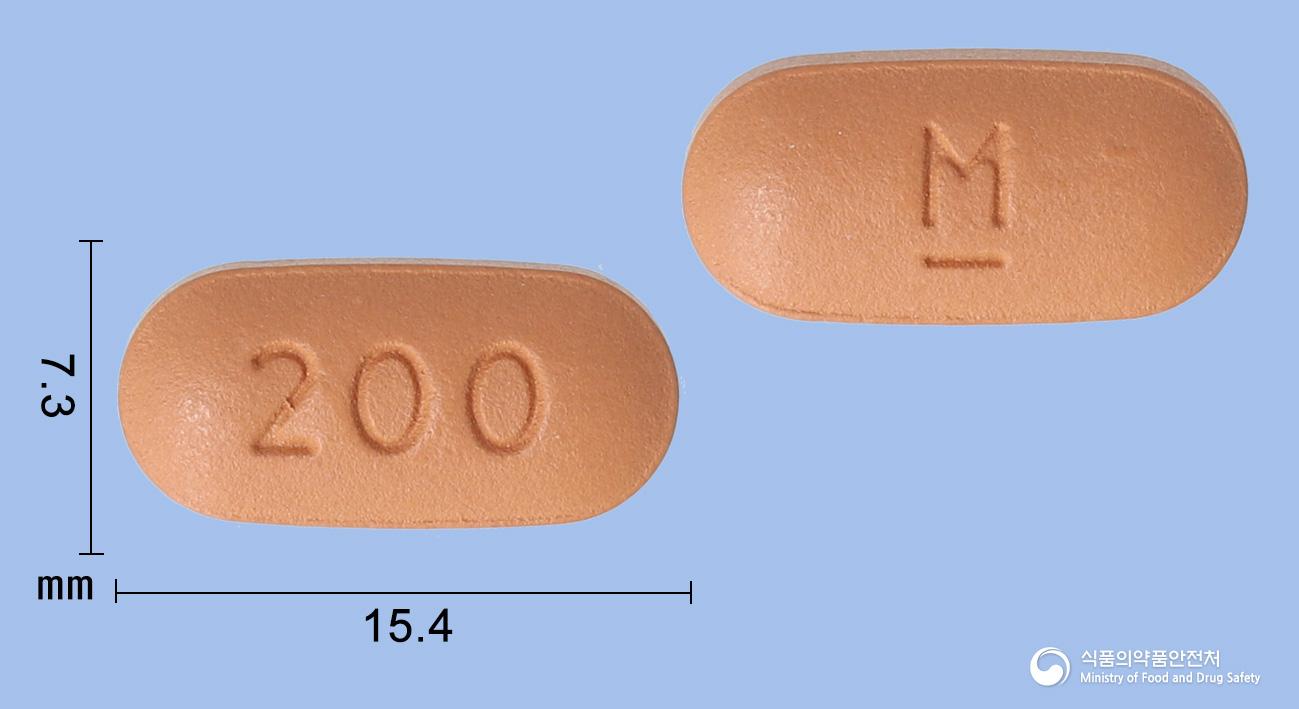 옴짜라정200밀리그램(모멜로티닙염산염수화물)