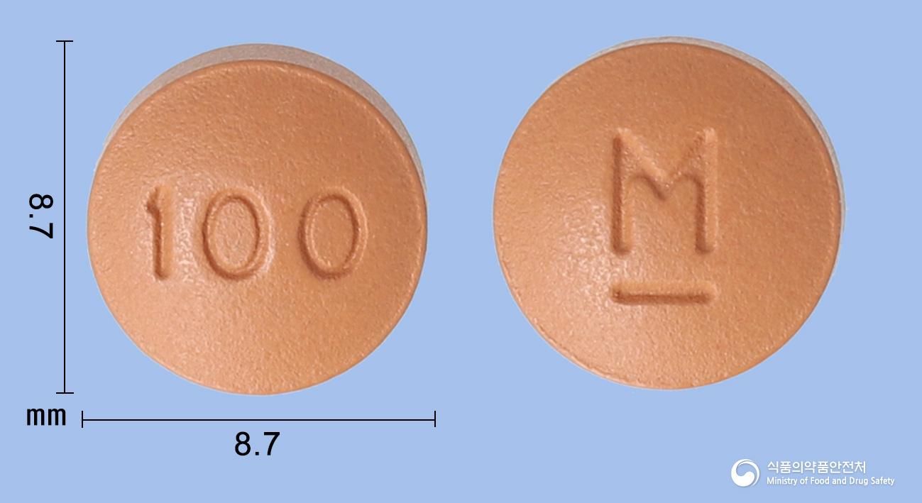 옴짜라정100밀리그램(모멜로티닙염산염수화물)