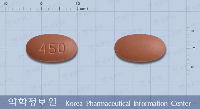 리포덱스정450밀리그람(리팜피신)/종근당리팜피신정450밀리그람(수출용)