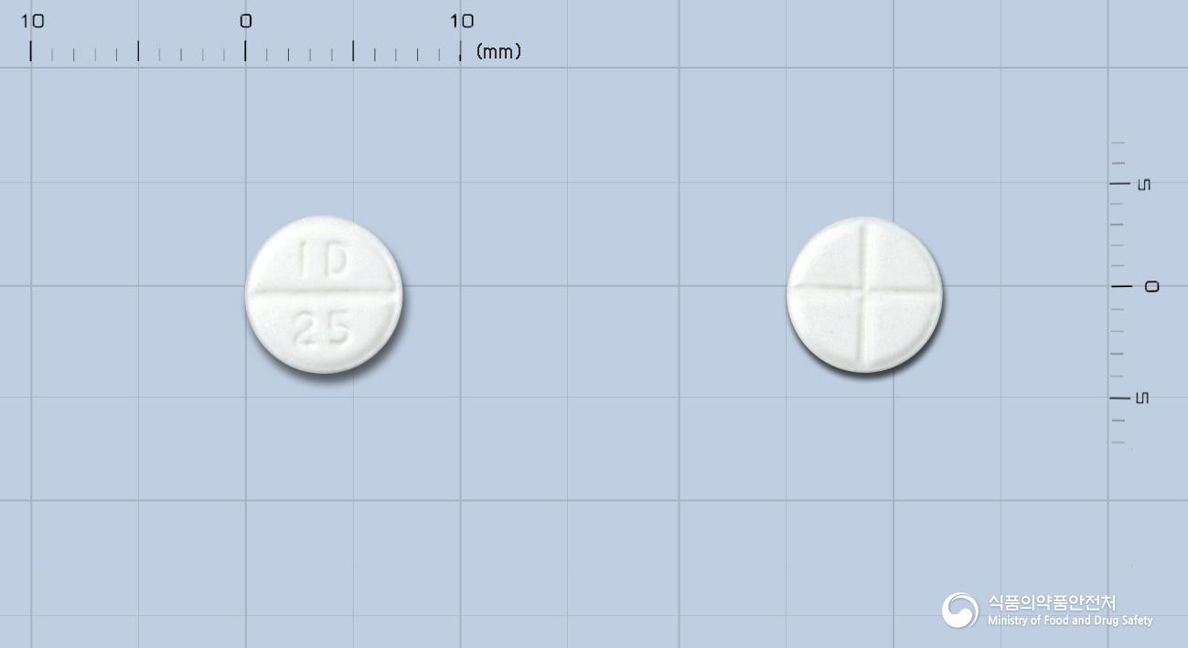일동캅토프릴정25밀리그람(수출용)