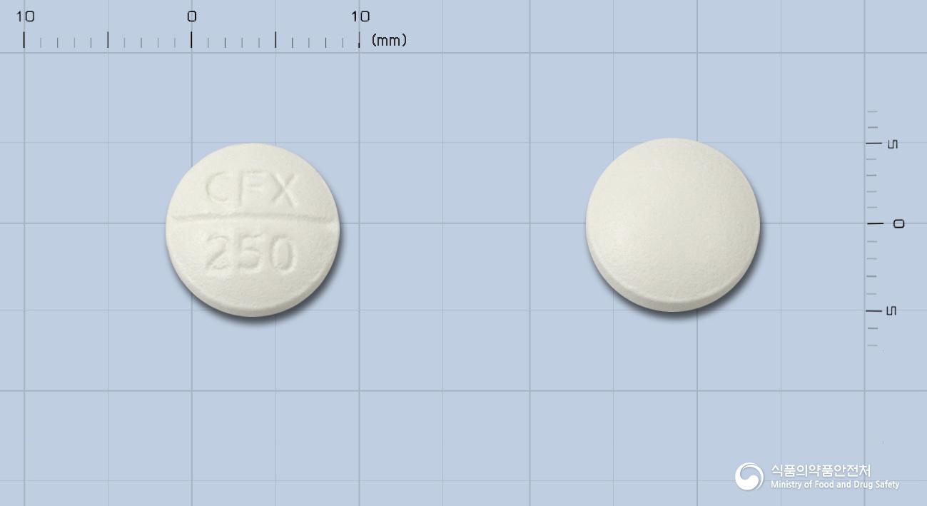 파마시프로플록사신정250mg(시프로플록사신염산염수화물)