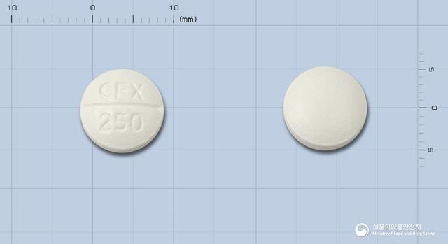 파마시프로플록사신정250mg(시프로플록사신염산염수화물)