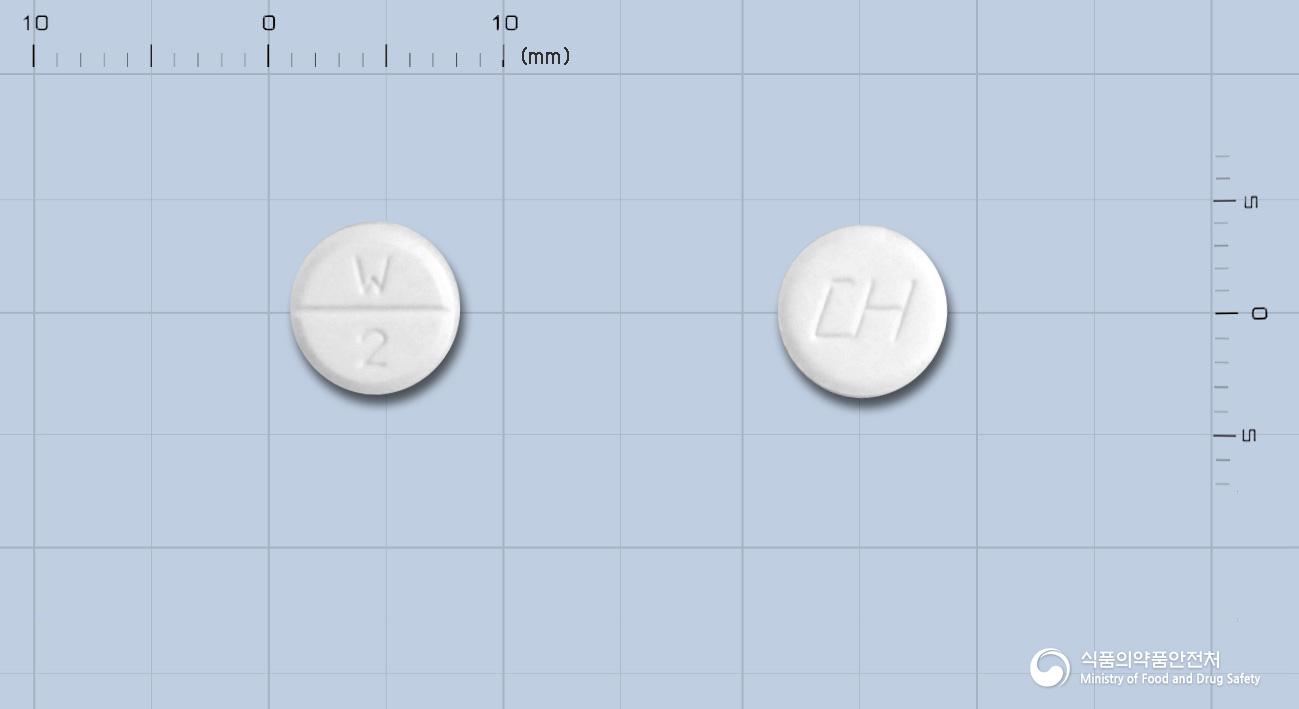 대화와르파린나트륨정2밀리그램
