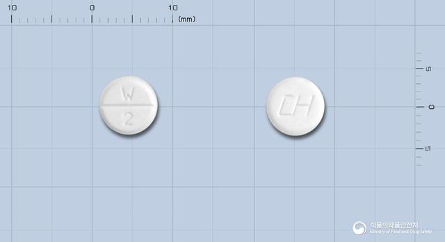 대화와르파린나트륨정2밀리그램
