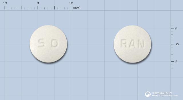팜젠라니티딘염산염정150mg(수출명:란티드정150mg)