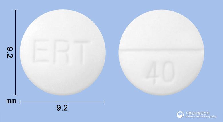 엘로톤정40밀리그램(이소소르비드일질산염)