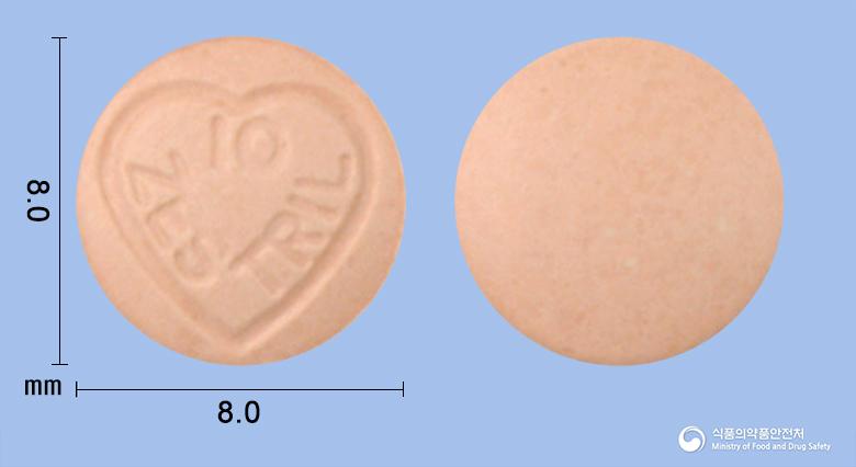 현대제스트릴정10밀리그램(리시노프릴)