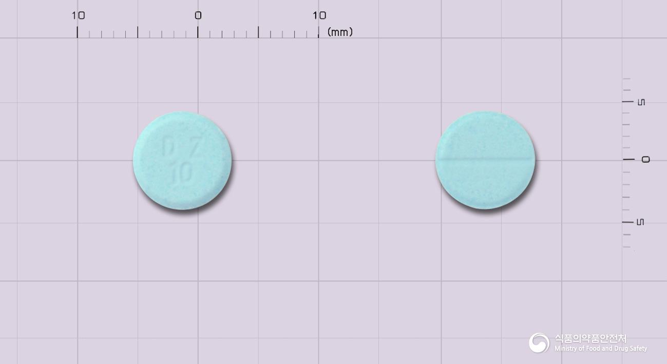 명인디아제팜정10밀리그램