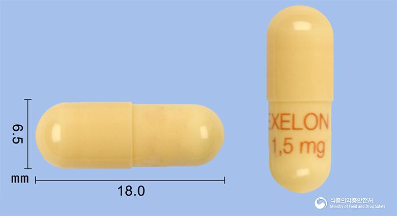 엑셀론캡슐1.5밀리그램(리바스티그민타르타르산염)