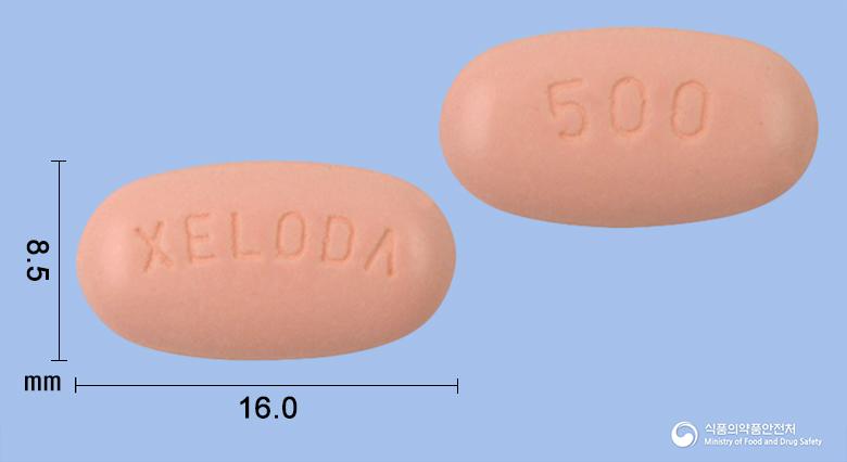 젤로다정500밀리그램(카페시타빈)