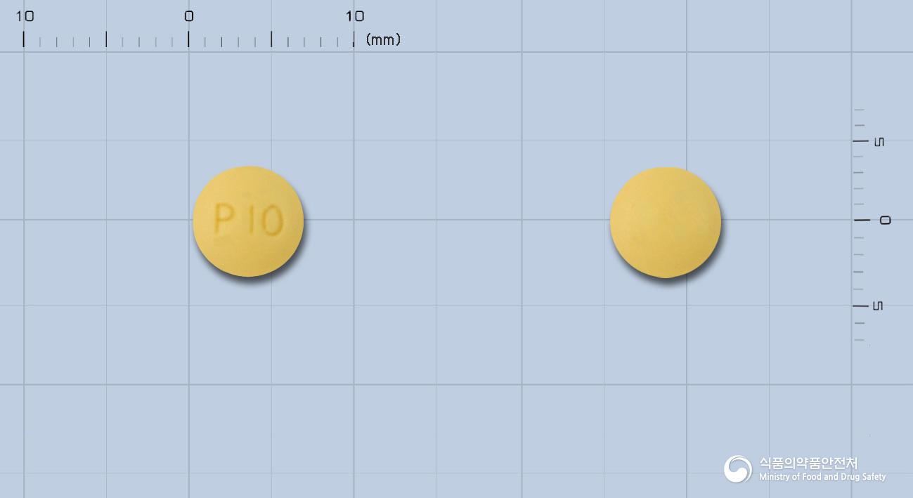 파리에트정10밀리그람(라베프라졸나트륨)
