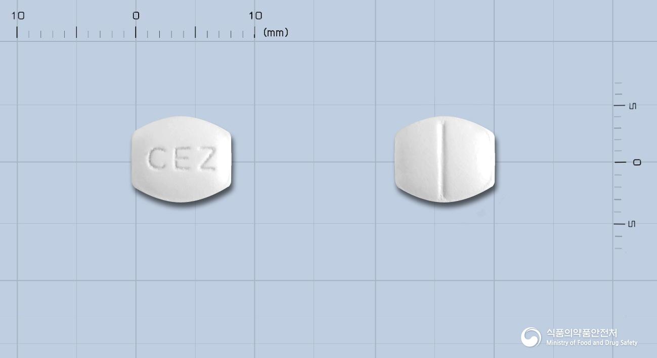 파마염산세티리진정(수출용)(수출명:세르텍정,와이케이피세르텍정)