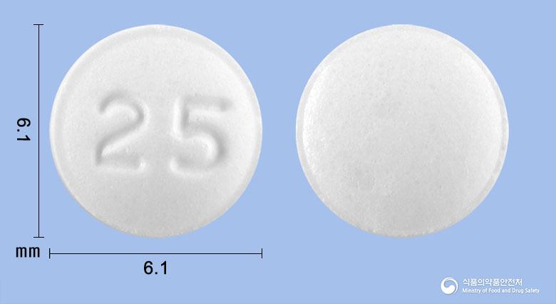 몬티딘정25밀리그램(레보설피리드)