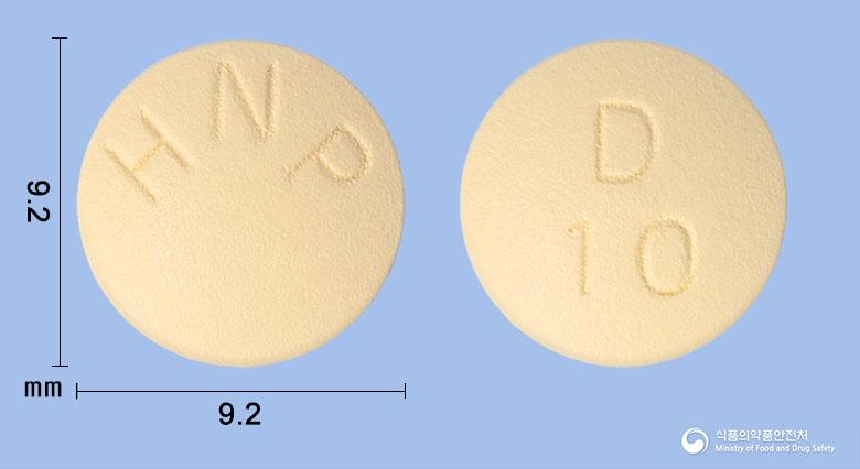 도네트정10밀리그램(도네페질염산염)